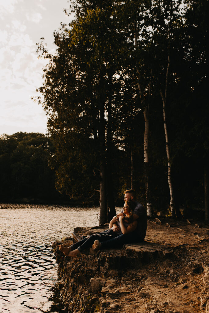 Sheboygan, WI Engagement Photo